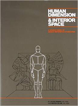 книга Human Dimension & Interior Space: Source Book of Design Reference Standards, автор: Julius Panero, Martin Zelnik