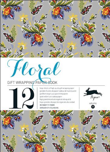 книга Floral gift wrapping paper book Vol. 11, автор: 