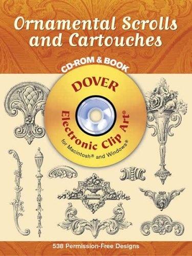 книга Ornamental Scrolls and Cartouches (+CD-ROM), автор: Syracuse Ornamental Company