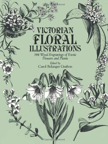 книга Victorian Floral Illustrations: 344 Wood Engravings of Exotic Flowers and Plants, автор: Carol Belanger Grafton
