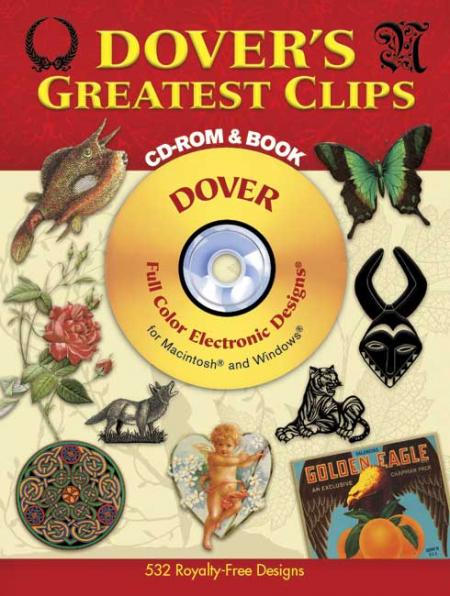 книга Dover's Greatest Clips (Dover Full-Color Electronic Design), автор: Dover