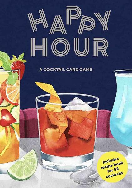 книга Happy Hour: A Cocktail Card Game, автор: Laura Gladwin, illustrations by Marcel George