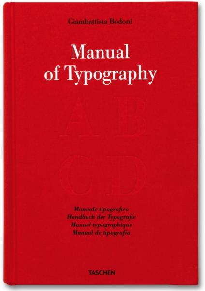 книга Bodoni. Manual of Typography – Manuale tipografico (1818), автор: Stephan Fussel