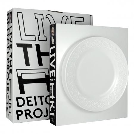 книга Live the Art, автор: Jeffrey Deitch, Designed by Stefan Sagmeister