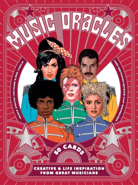 книга Music Oracles: Creative and Life Inspiration from 50 Musical Icons Game, автор: Stephen Ellcock and Timba Smits