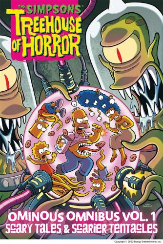 книга The Simpsons Treehouse of Horror Ominous Omnibus, Vol. 1: Scary Tales & Scarier Tentacles, автор: Matt Groening 