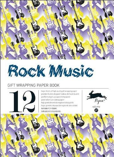 книга Rock Music gift wrapping paper book Vol. 27, автор: 