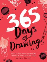 365 Days of Drawing: Подарунок та фарба Your Way Через Creative Year Lorna Scobie