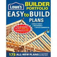 Lowe's Builder Portfolio: Easy to Build Plans Creative Homeowner