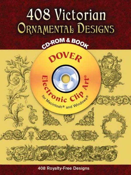 книга 408 Victorian Ornamental Designs (Dover Electronic Clip Art), автор: F. Knight