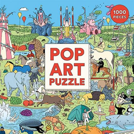 книга Pop Art Puzzle: Make the Jigsaw and Spot the Artists, автор: Andrew Rae