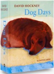 David Hockney Dog Days: Notecards David Hockney