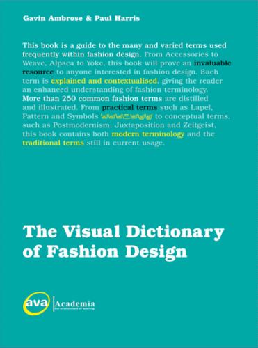 книга The Visual Dictionary of Fashion Design, автор: Gavin Ambrose & Paul Harris
