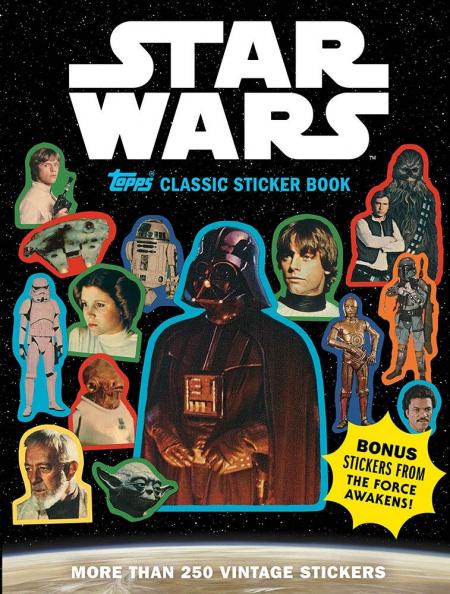 книга Star Wars Topps Classic Sticker Book, автор: By The Topps Company, and Lucasfilm Ltd
