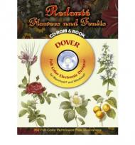 Redoute Flowers and Fruits CD-ROM and Book, автор: Pierre-Joseph Redoute