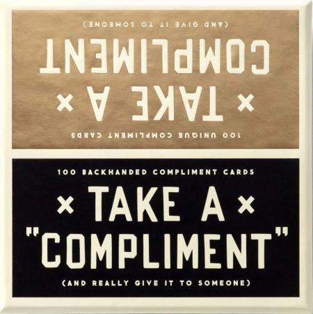книга Take a Compliment Card Set, автор: Brass Monkey and Galison