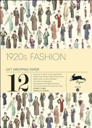 1920s Fashion gift wrapping paper book Vol. 10 