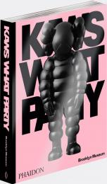 KAWS: WHAT PARTY, Black on Pink edition Essays by Daniel Birnbaum and Eugenie Tsai