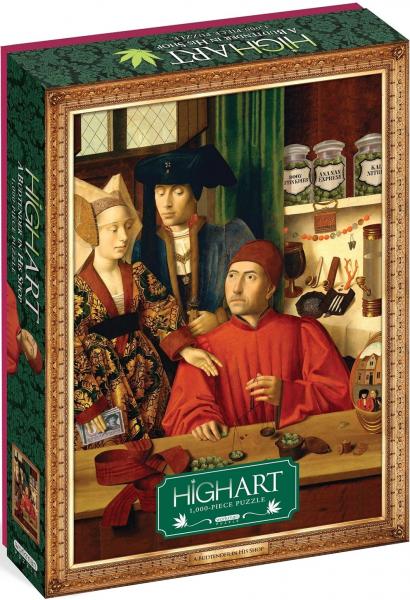 книга High Art: A Budtender у His Shop. 1,000-Piece Puzzle, автор: Workman Publishing