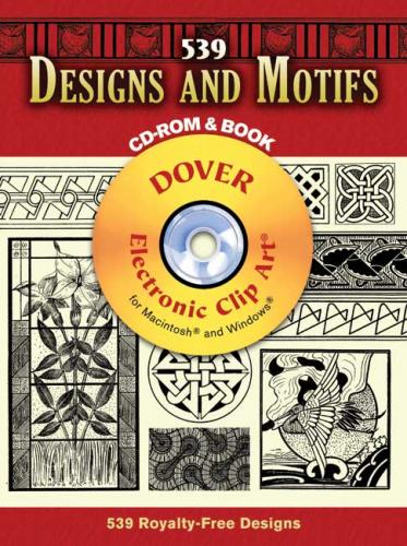 книга 539 Designs and Motifs (Dover Electronic Clip Art), автор: James J. O'Kane