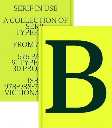 книга Serif in Use: A Collection of Serif Typefaces, автор: Victionary