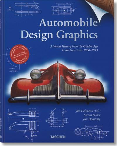 книга Automobile Design Graphics, автор: Jim Heimann, Steven Heller, Jim Donnelly