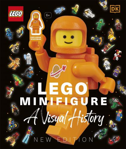 книга LEGO® Minifigure A Visual History New Edition: За допомогою LEGO Spaceman Minifigure!, автор: Gregory Farshtey, Daniel Lipkowitz, Simon Hugo