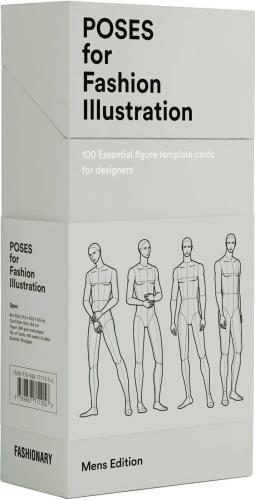 книга Poses for Fashion Illustration - Men's Edition, автор: Fashionary