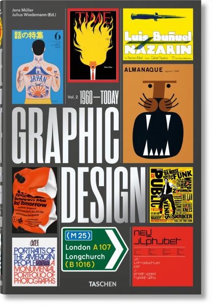книга The History of Graphic Design. Vol. 2, 1960 – Today, автор: Jens Müller, Julius Wiedemann