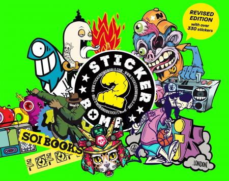 книга Stickerbomb 2: Fully Revised and Updated New Edition, автор: Studio Rarekwai (SRK)